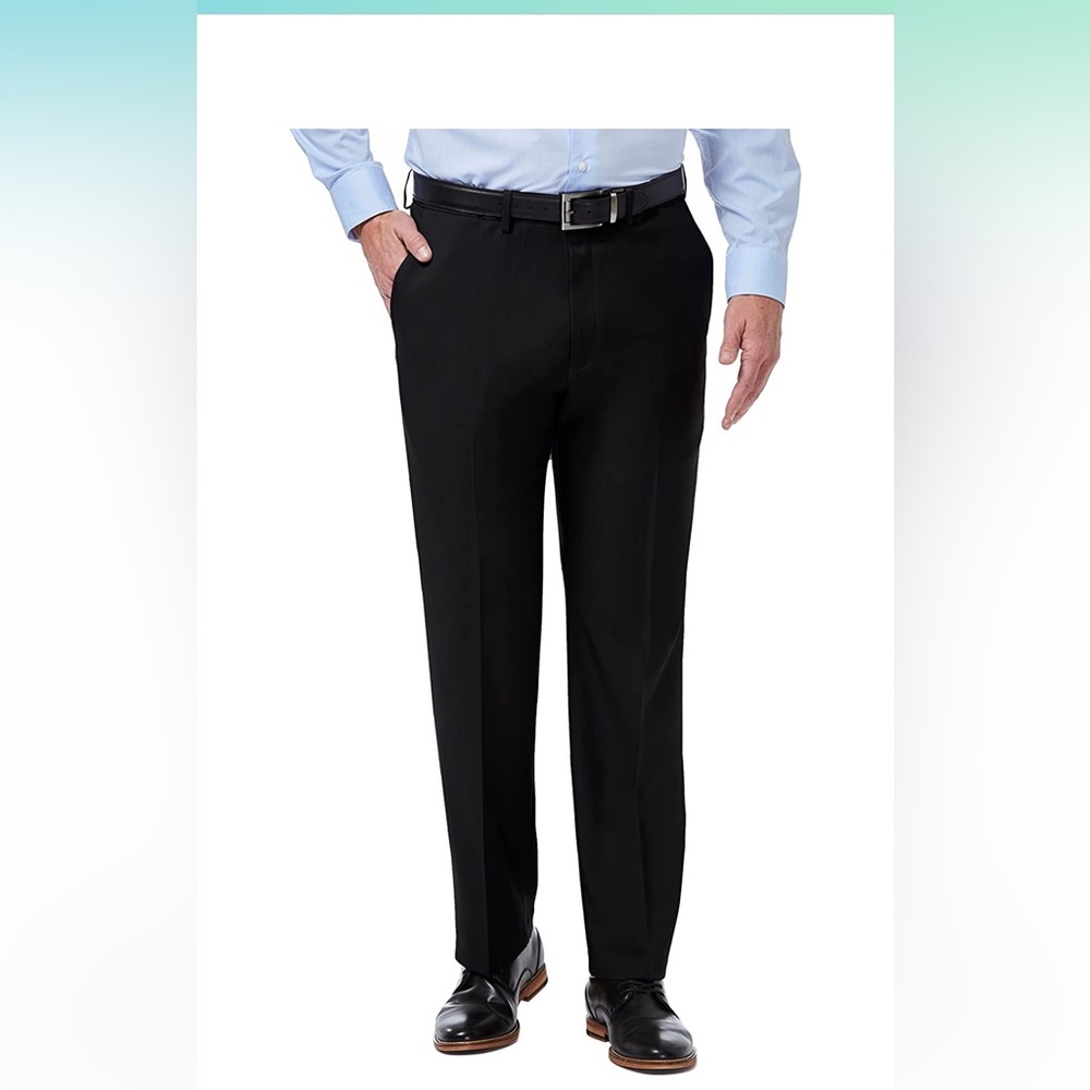 Haggar Men's Premium Comfort Dress Pants- Classic Fit